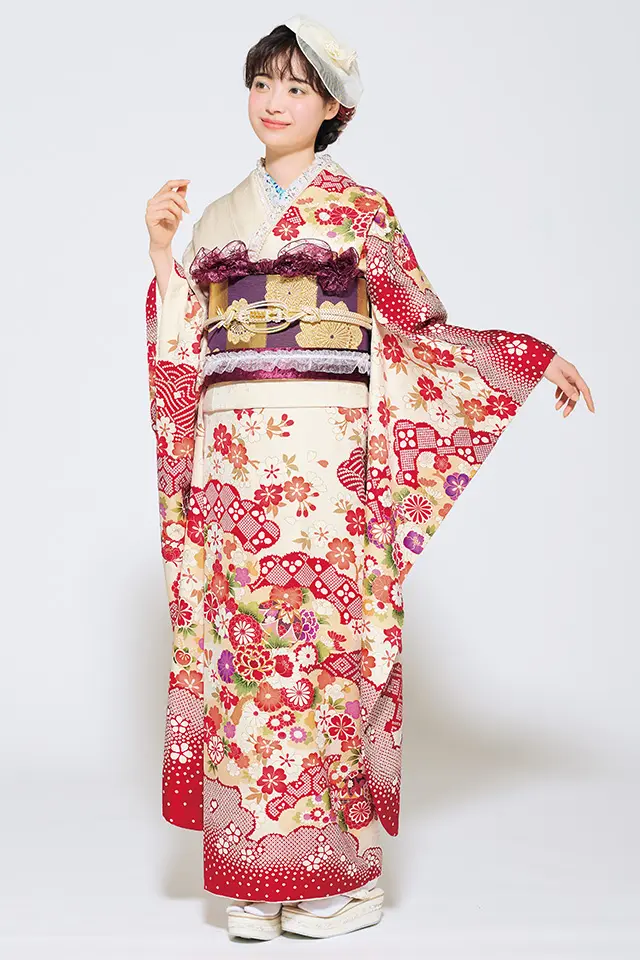 成人式振袖カタログ(I-3225) | 成人式の振袖レンタル・振袖購入・ママ