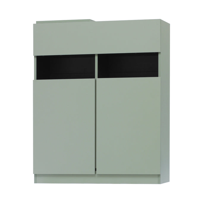 美容室・ヘアーサロン・シャンプーキャビネット・タオル収納・タオル